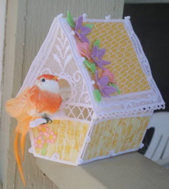 Picture of FSL Bird House Machine Embroidery Design