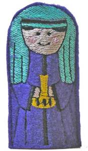 Picture of ITH Wiseman Finger Puppet Machine Embroidery Design