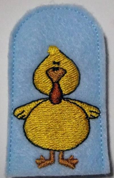 Picture of Chick Chick Her Machine Embroidery Design