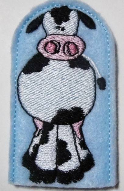 Picture of Moo Moo Here Machine Embroidery Design