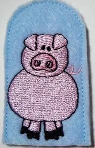 Picture of Oink Oink Here Machine Embroidery Design