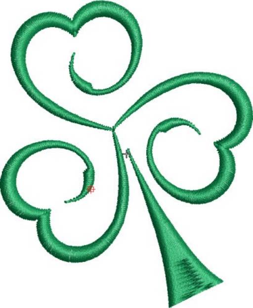 Picture of Fancy Shamrock Machine Embroidery Design