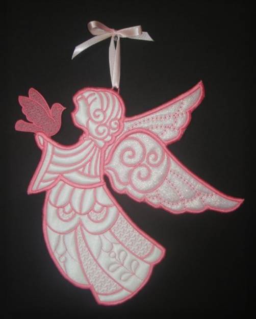 Picture of ITH Precious Angel Machine Embroidery Design