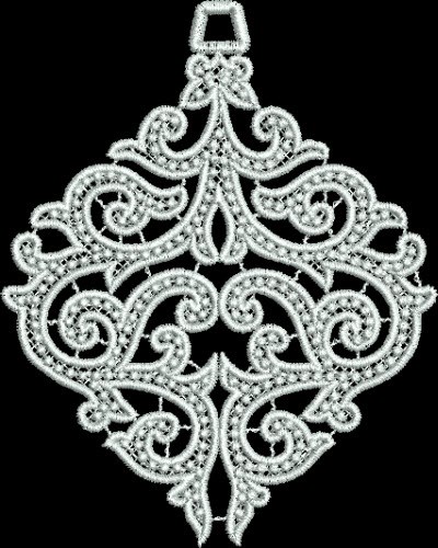 FSL Elegant Lace Ornament Machine Embroidery Design