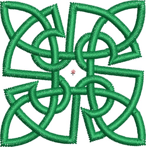 Small Celtic Knot 4 Machine Embroidery Design