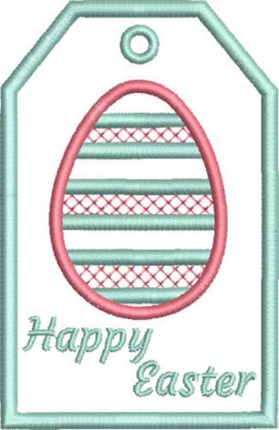 Picture of ITH Easter Gift Card Holder 6 Machine Embroidery Design
