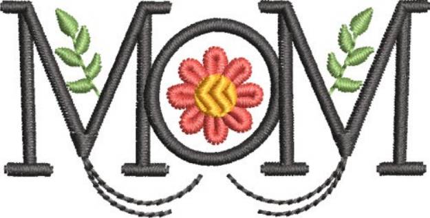 Picture of Mom Monogram 5 Machine Embroidery Design