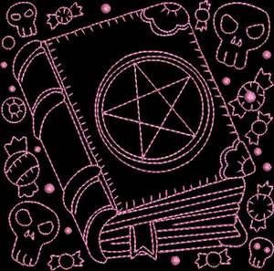 Picture of Neon Halloween 10 Machine Embroidery Design