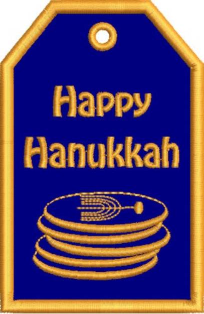 Picture of ITH Hanukkah Gift Card Holder 4 Machine Embroidery Design