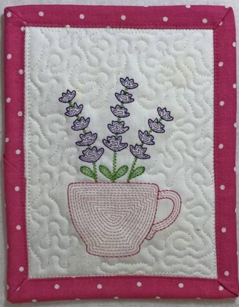 Picture of ITH Light Bloom Mug Rug 6