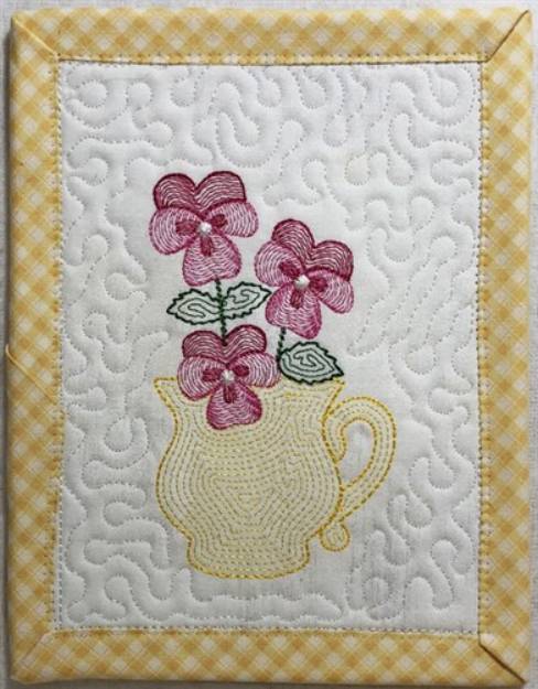 Picture of ITH Light Bloom Mug Rug 2