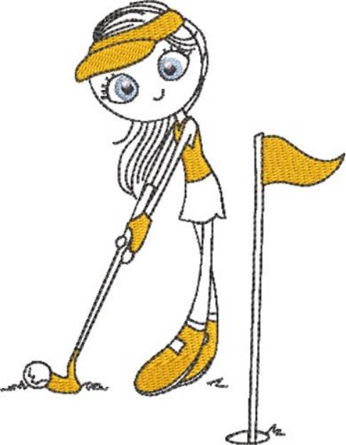 Picture of Lady Golfer 9