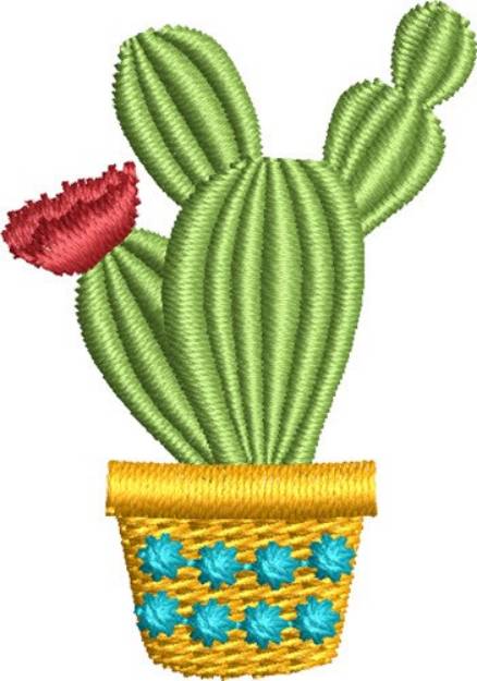 Picture of Mini Cactus 10 Machine Embroidery Design