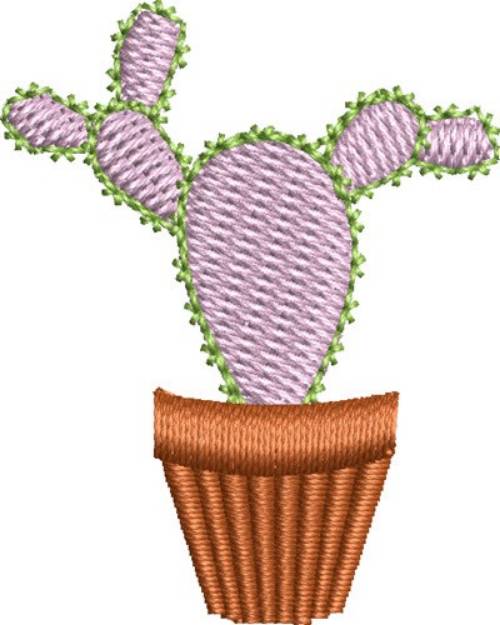 Picture of Mini Cactus 9 Machine Embroidery Design