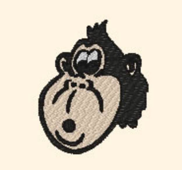 Picture of Ape Machine Embroidery Design