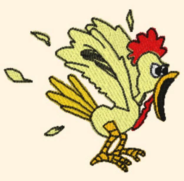 Picture of Squawking Chicken Machine Embroidery Design
