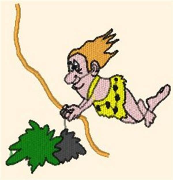 Picture of Tarzan Machine Embroidery Design