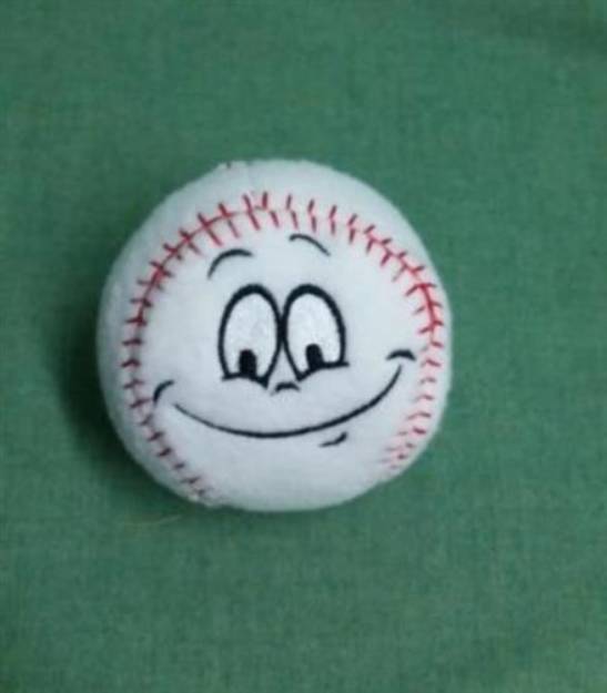 Picture of Silly Softie Baseball 02 Machine Embroidery Design