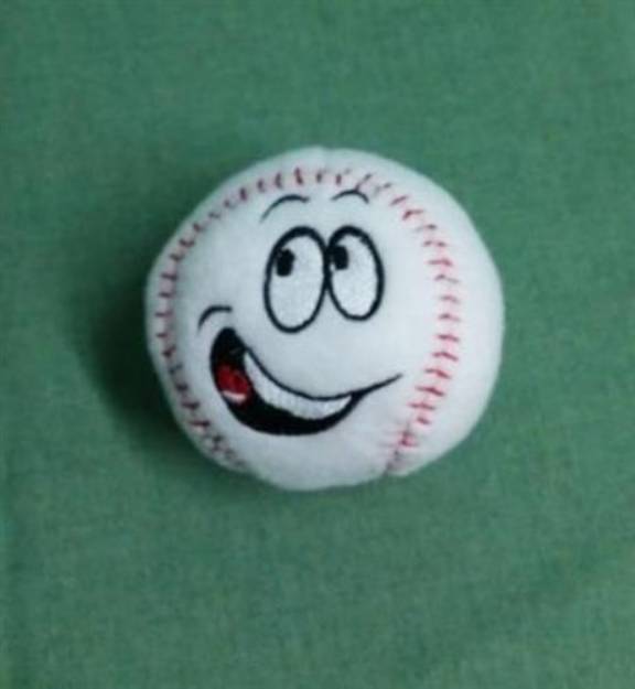 Picture of Silly Softie Baseball 05 Machine Embroidery Design