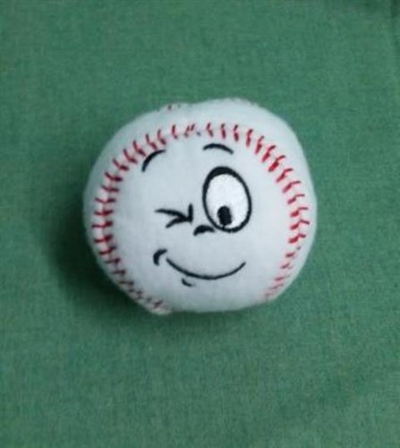 Silly Softie Baseball 08 Machine Embroidery Design