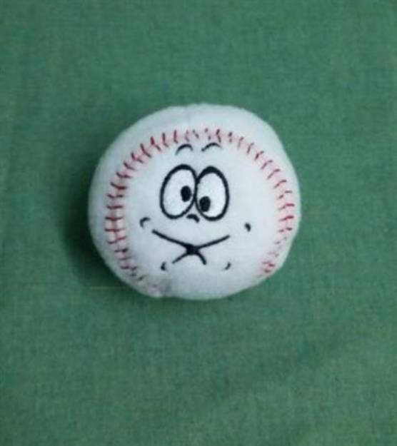 Picture of Silly Softie Baseball 13 Machine Embroidery Design