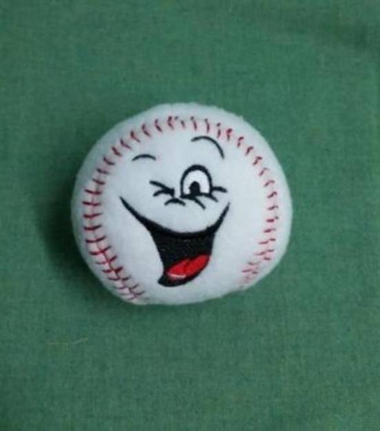 Picture of Silly Softie Baseball 16 Machine Embroidery Design