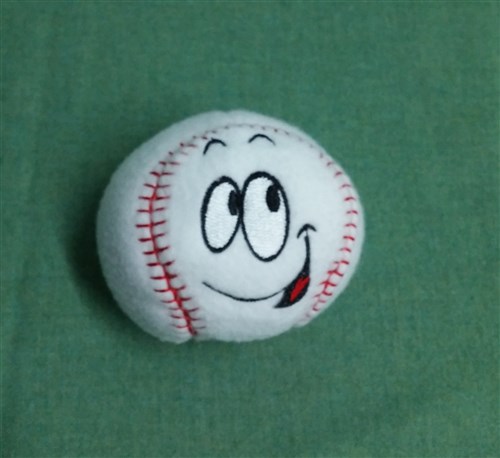 Silly Softie Baseball 01 Machine Embroidery Design