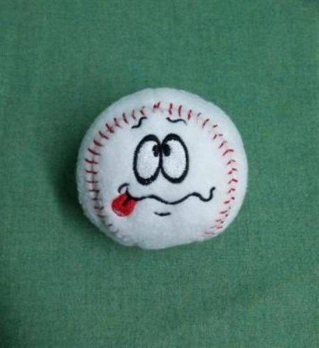Silly Softie Baseball 11 Machine Embroidery Design