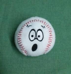 Picture of Silly Softie Baseball 12 Machine Embroidery Design