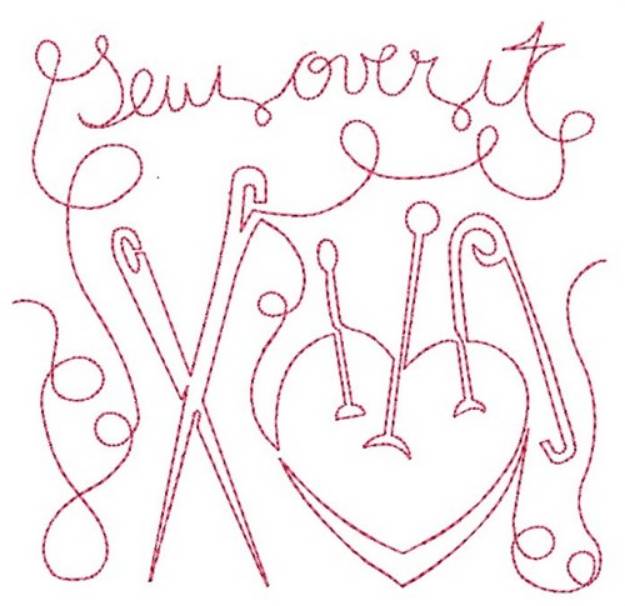 Picture of Sew Over It Machine Embroidery Design