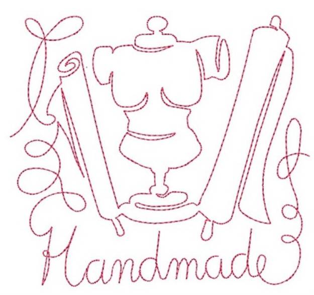 Picture of Handmade Machine Embroidery Design