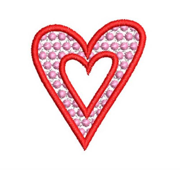 Picture of FSL HEART 04 Machine Embroidery Design