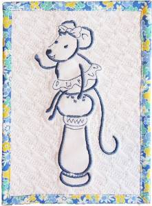 Picture of ITH Kitchen Mouse Mug Rug 5