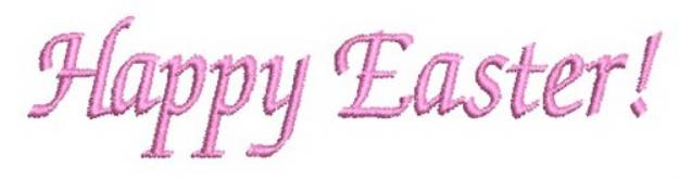 Picture of Happy Easter! Machine Embroidery Design