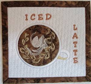 Picture of Iced Latte Mug Rug