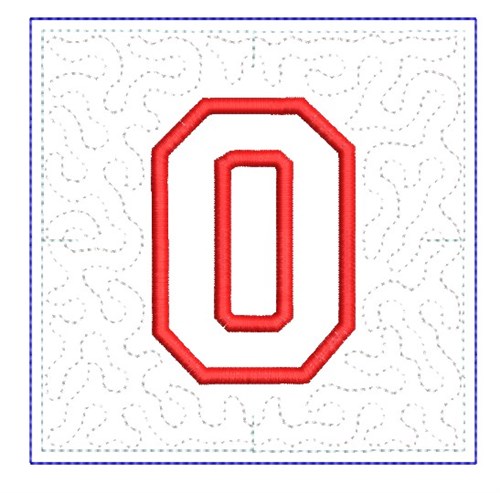QUILT BLOCK 0 Machine Embroidery Design