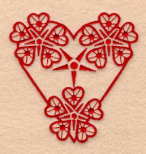 Picture of Lace Valentine Hearts #3
