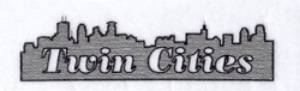 Picture of Twin Cities Skyline Machine Embroidery Design