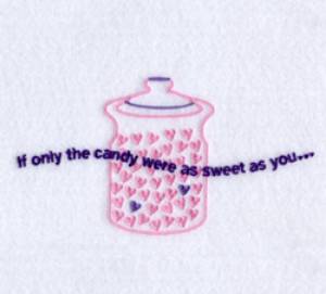 Picture of As Sweet as You! Machine Embroidery Design