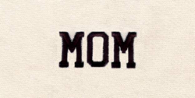 Picture of Mom - Small Machine Embroidery Design