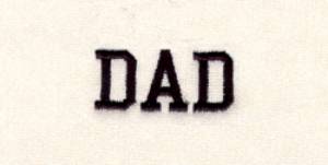Picture of Dad - Small Machine Embroidery Design