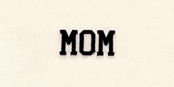 Mom - Large Machine Embroidery Design