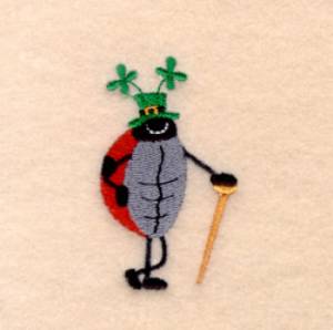 Picture of Leprechaun Ladybug Machine Embroidery Design
