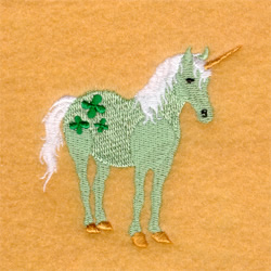 Lucky Unicorn Machine Embroidery Design