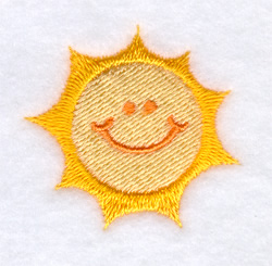 Baby Sun Machine Embroidery Design