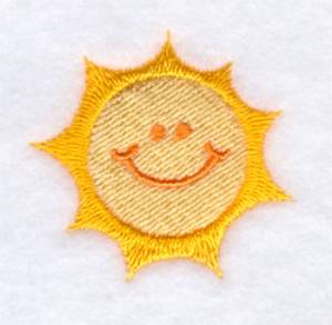 Picture of Baby Sun Machine Embroidery Design