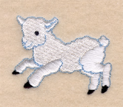 Baby Lamb Machine Embroidery Design