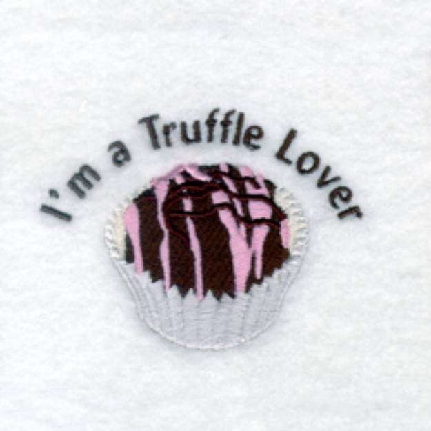 Picture of Im a Truffle Lover Machine Embroidery Design