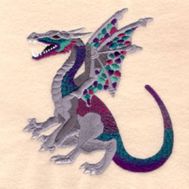 Picture of Jewel Dragon Large Machine Embroidery Design