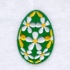 Picture of Funky Easter Egg #3 Machine Embroidery Design